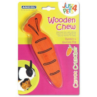 Wooden Carrot Chew - XL