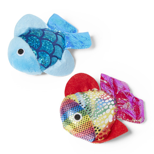 Glitter Fish - cat toy