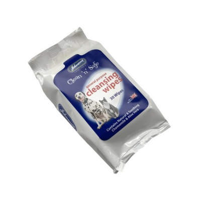 Clean and Safe Cleansing Wipes - packet