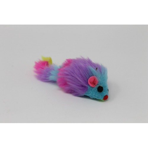Rainbow Mouse - cat toy