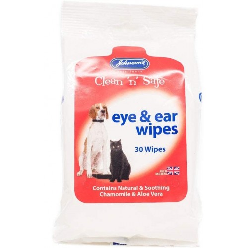 Clean and Safe Ear and Eye Wipes - packet
