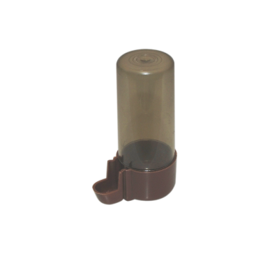 Tube Drinker 9cm - brown Tube Drinker 9cm - brown