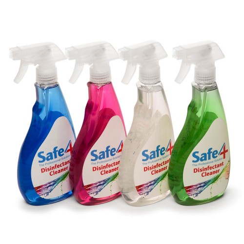Safe4 Disinfectant Cleaner - Ready To Use Trigger Spray
