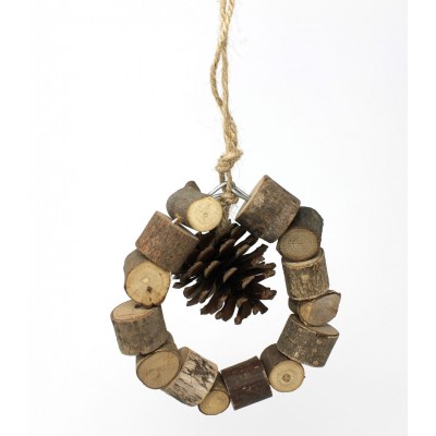 Pine Cone Wreath