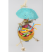 Coco Puff with Sea Shells - Bird Toy